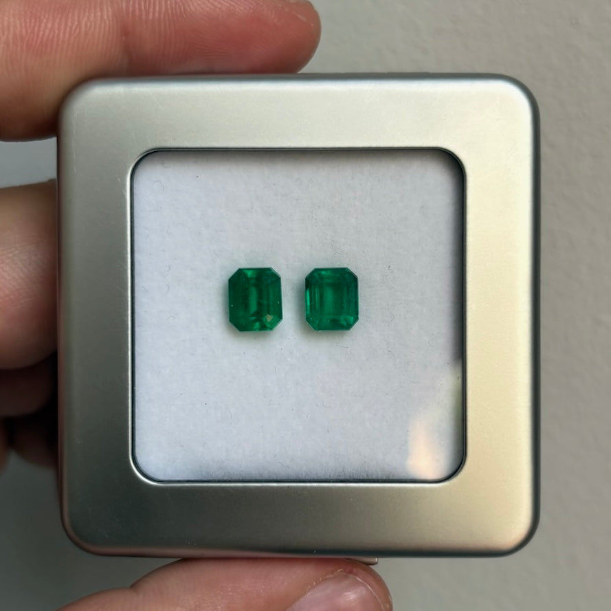 Pareja de Esmeraldas - 3.03cts