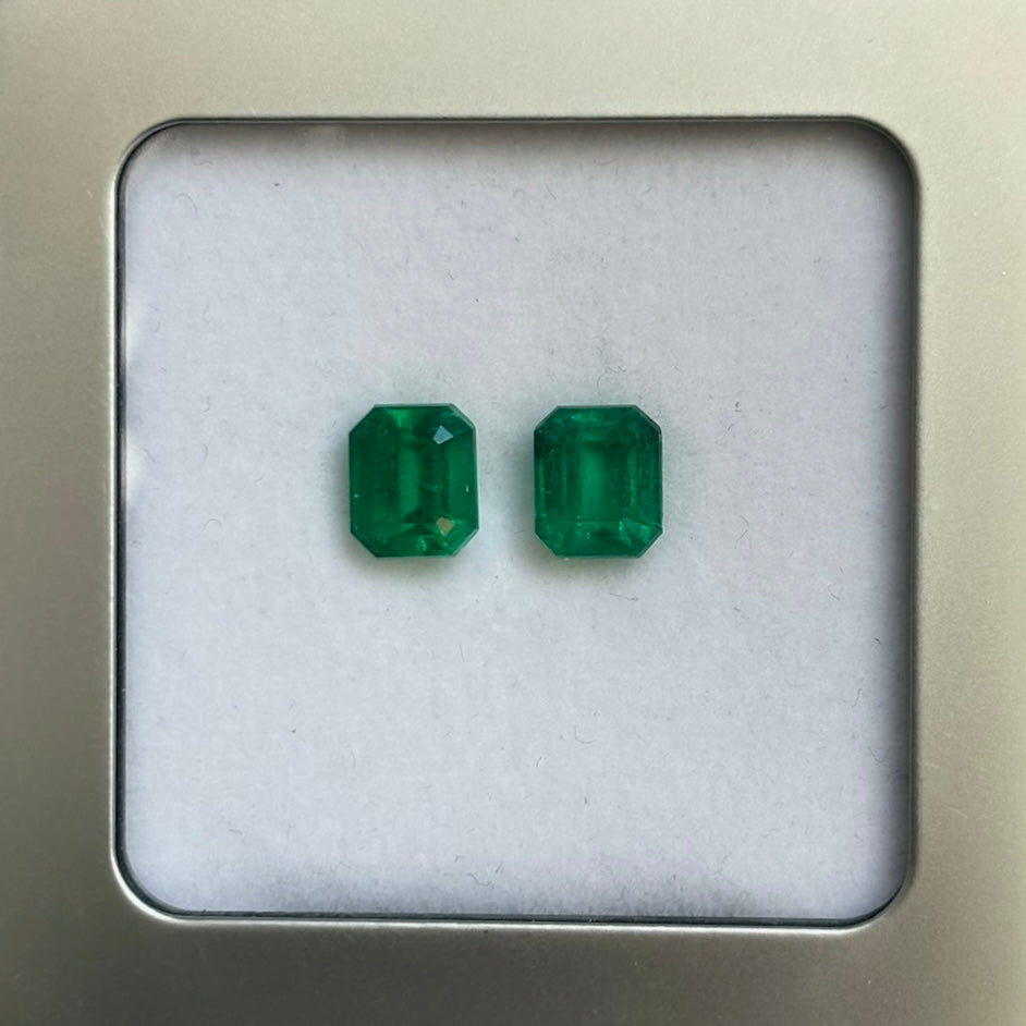 Pareja de Esmeraldas - 3.03cts