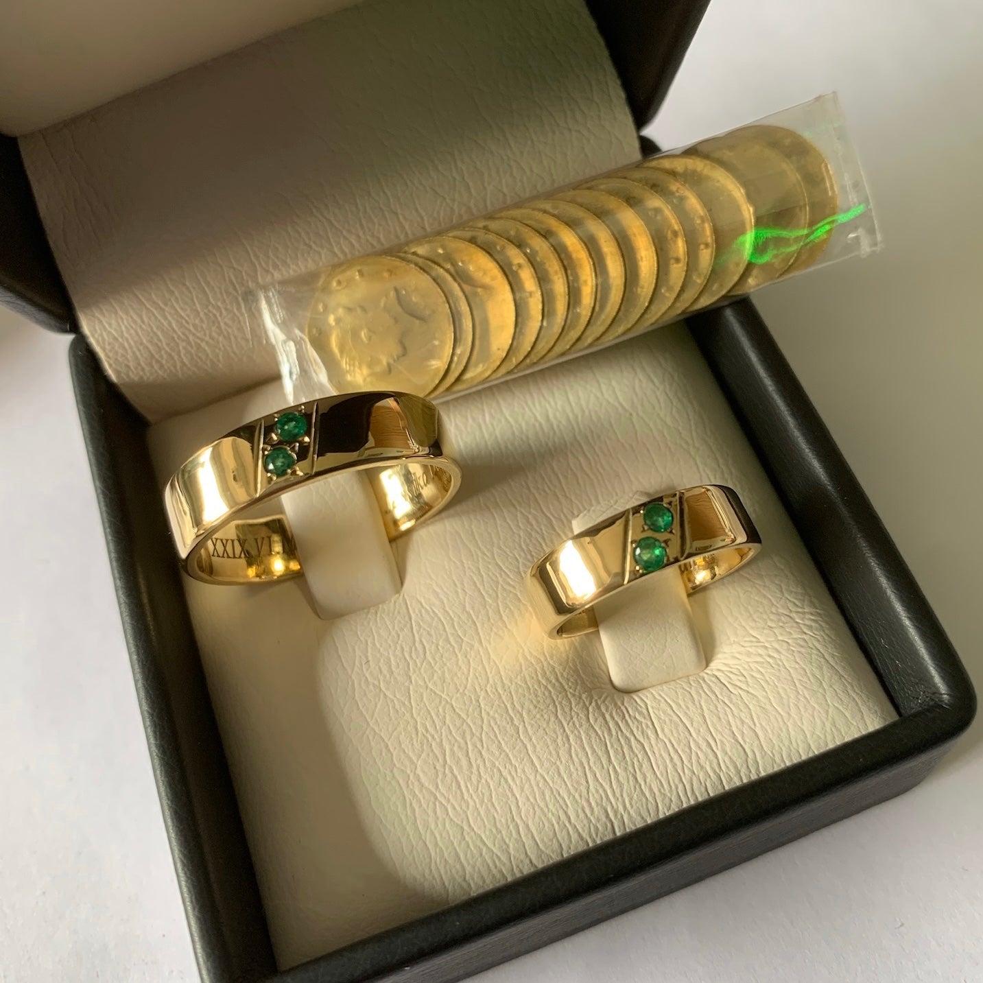 Argollas de Matrimonio Esmeraldas