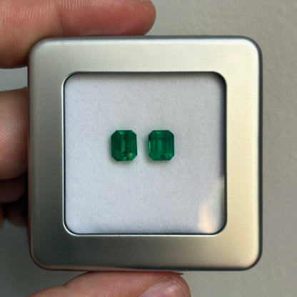 Pareja de Esmeraldas - 3.03cts